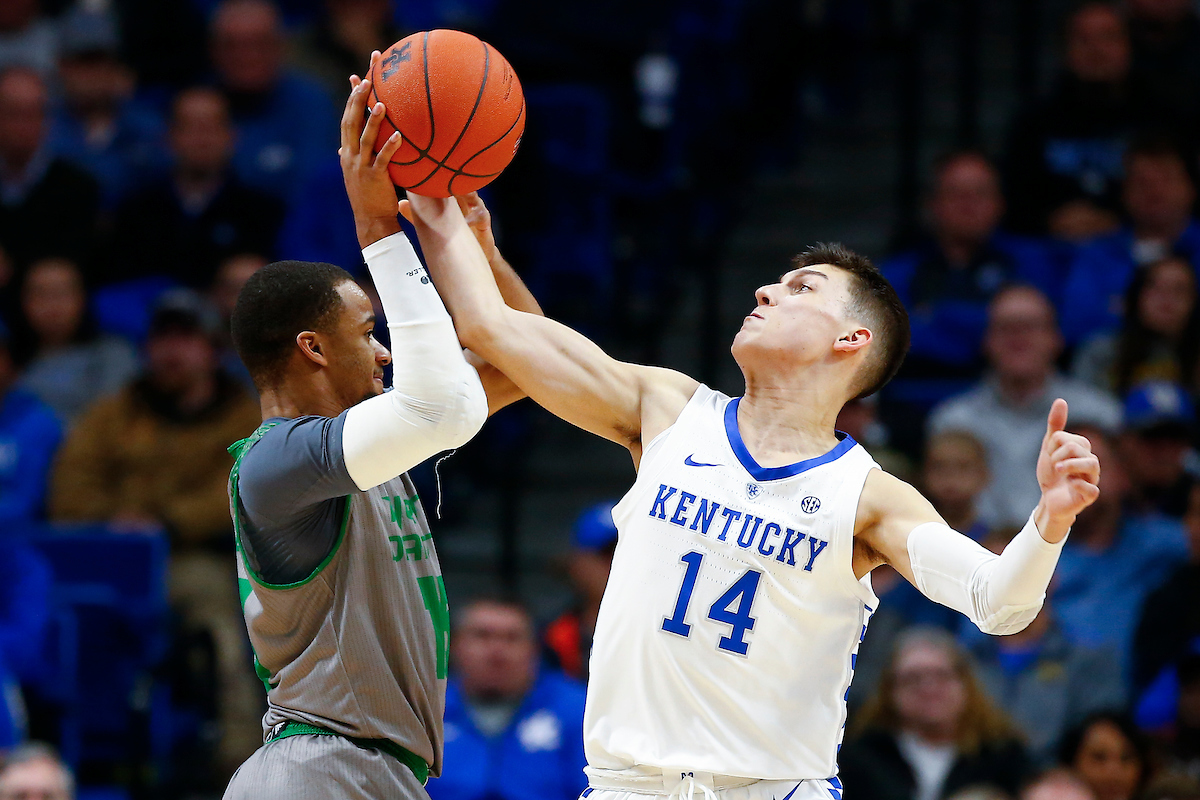 Tyler Herro.

Men's basketball beats North Dakota 96-58.

Photo by Chet White | UK Athletics