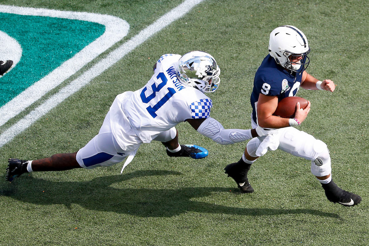 Jamar Watson.

The UK football team beat Penn State27-24 in the Citrus Bowl.

Photo by Chet White | UK Athletics