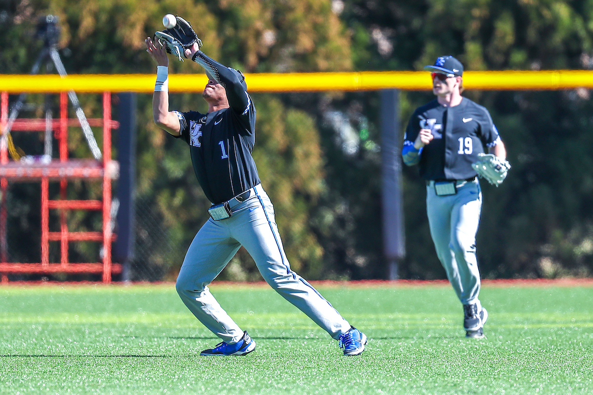 Daniel Harris IV.

Kentucky defeats Jacksonville State 15-1.

Photo by Sarah Caputi | UK Athletics