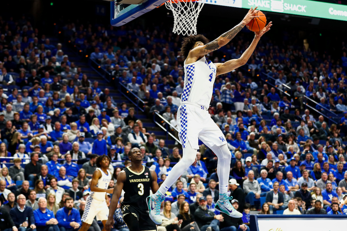 Nick Richards.

UK beats Vandy 71-62.

Photo by Chet White | UK Athletics