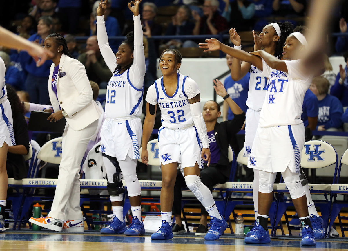 Jaida Roper

The UK Women's Basketball team beats Mizzou. 

Photo by Britney Howard  | UK Athletics