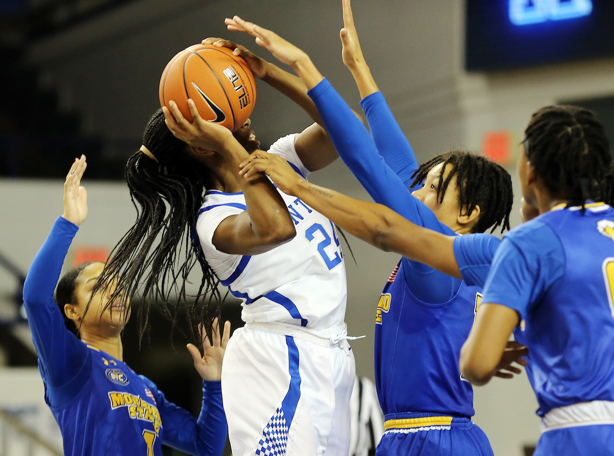 Taylor Murray

UK women's basketball beats Morehead State. 

Photo by Britney Howard  | UK Athletics