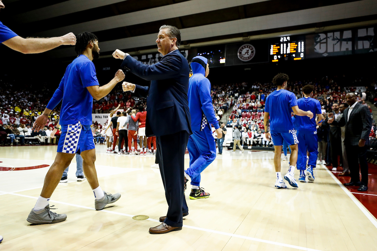 John Calipari. Davion MIntz.

Kentucky beat Alabama 66-55.

Photos by Chet White | UK Athletics
