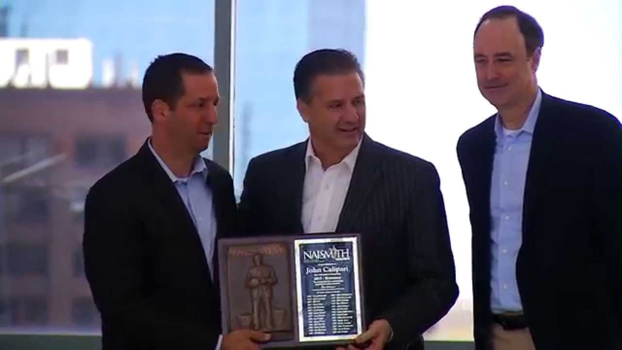 John Calipari Wins The Naismith Award