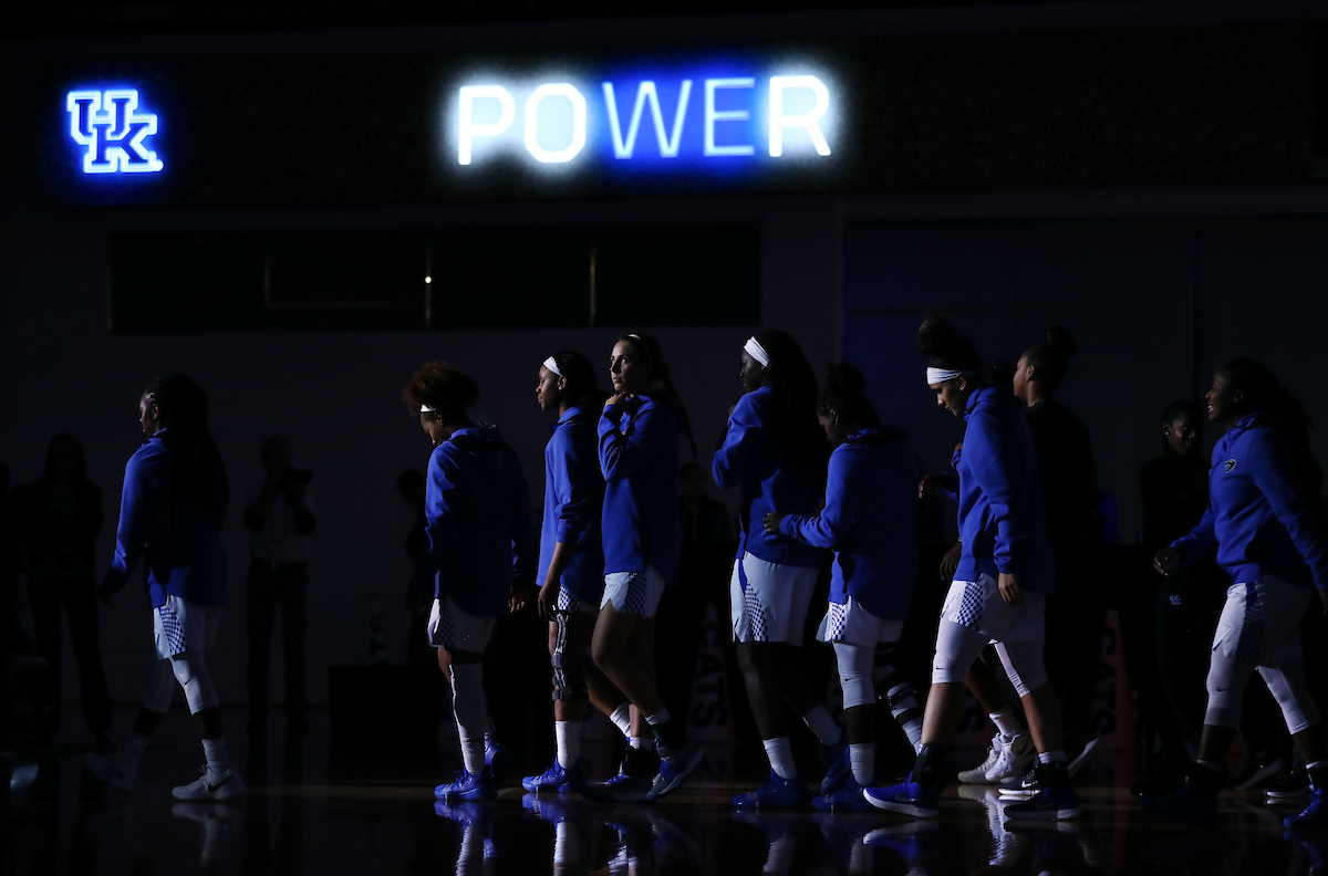 Team.

Kentucky women's basketball beats Vandy, 77-55.

Photo by Elliott Hess | UK Athletics