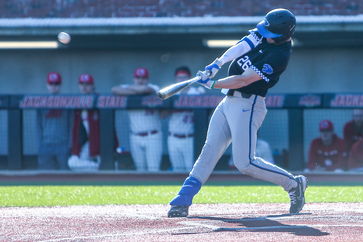 Jacob Plastiak.

Kentucky defeats Jacksonville State 15-1.

Photo by Sarah Caputi | UK Athletics