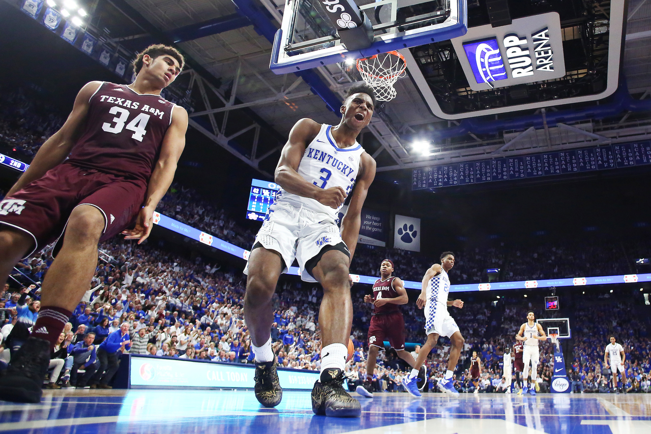Hamidou Diallo.

The University of Kentucky men?s basketball team beat Texas A&M 74-73 on Tuesday, December 9, 2018, in Lexington?s Rupp Arena.

Photo by Chet White | UK Athletics