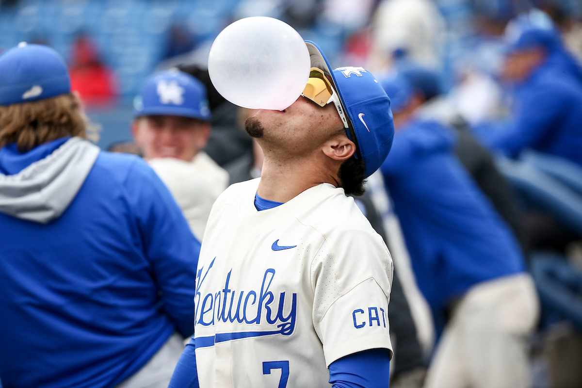 Devin Burkes. 

Kentucky beats Ole Miss 9-2.

Photo by Sarah Caputi | UK Athletics