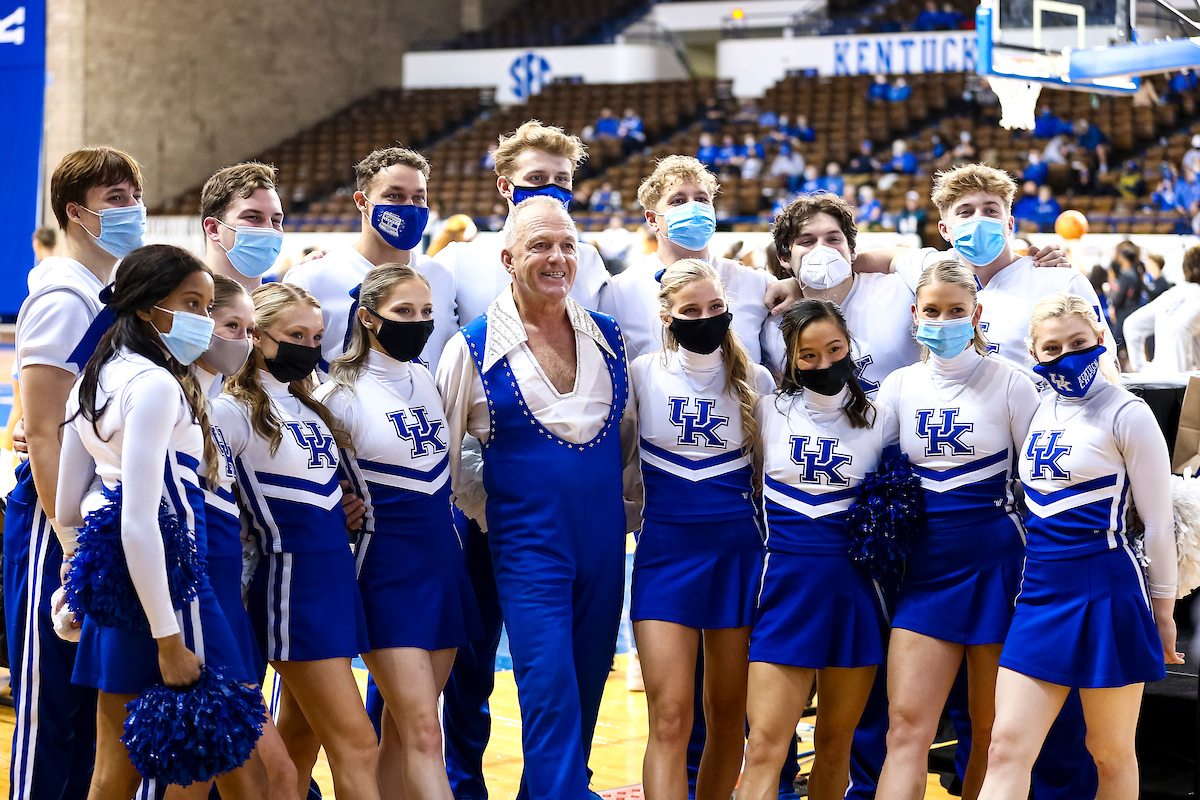 Cheer.

Kentucky beats Vanderbilt 69-65.

Photo by Eddie Justice | UK Athletics