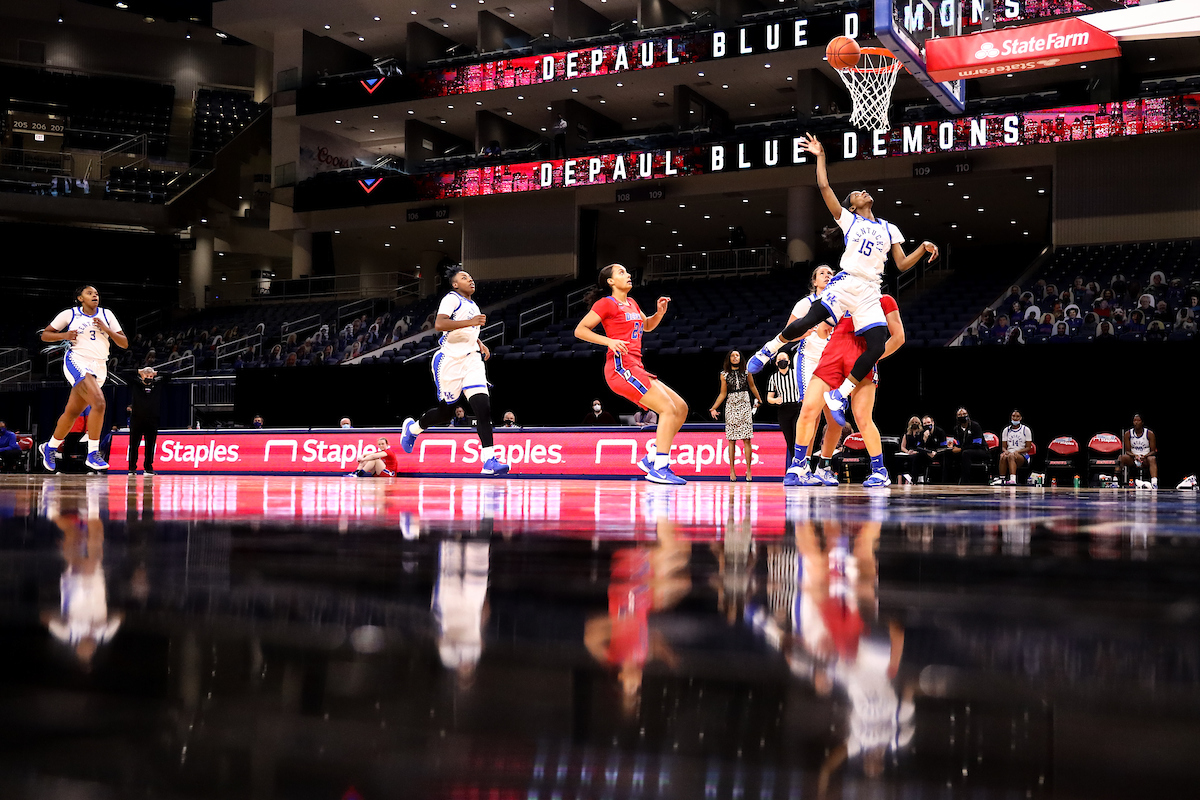 Chasity Patterson.  

Kentucky loses to DePaul 86-82.

Photo by Eddie Justice | UK Athletics