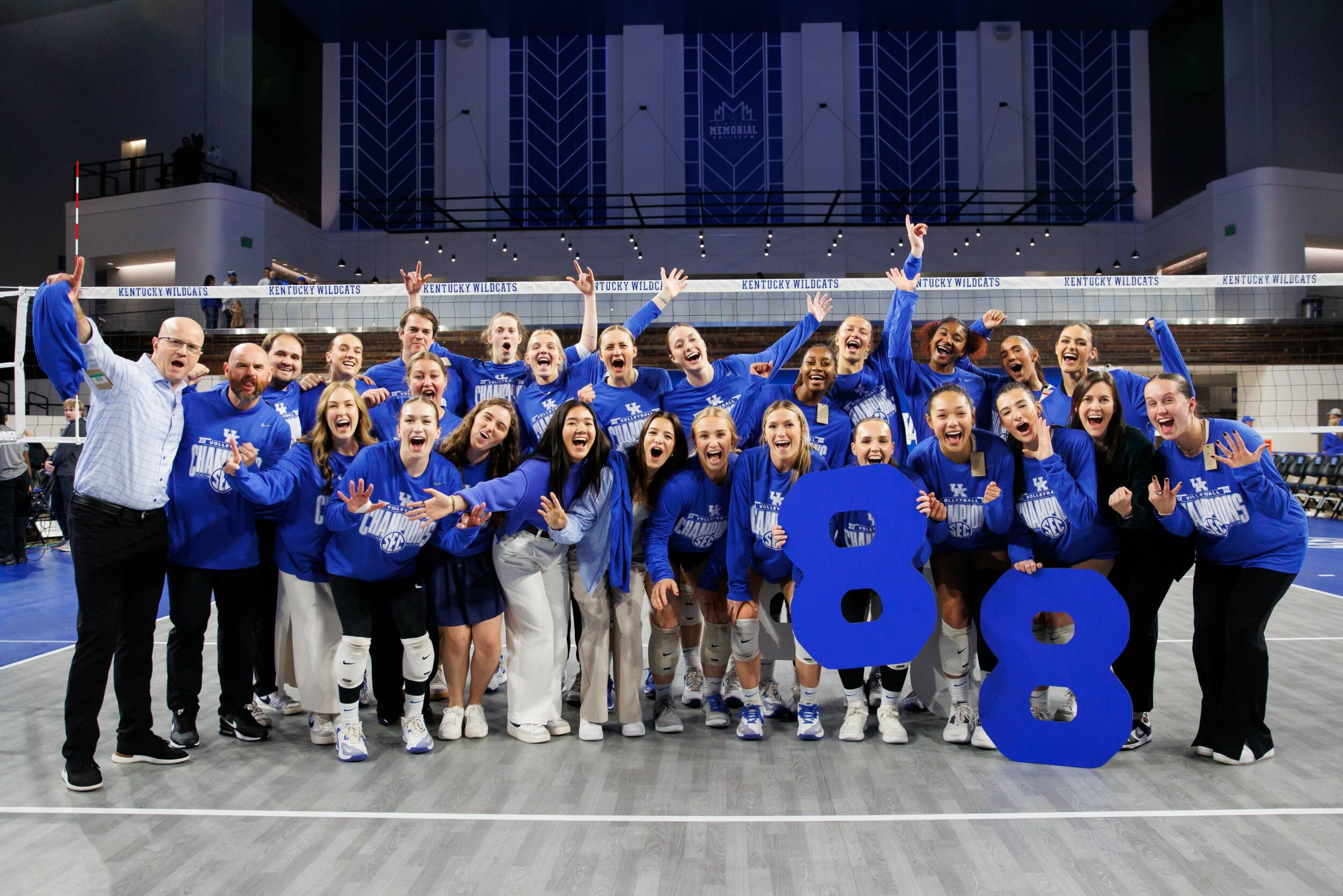 Kentucky Volleyball Clinches Eighth-Straight SEC Championship