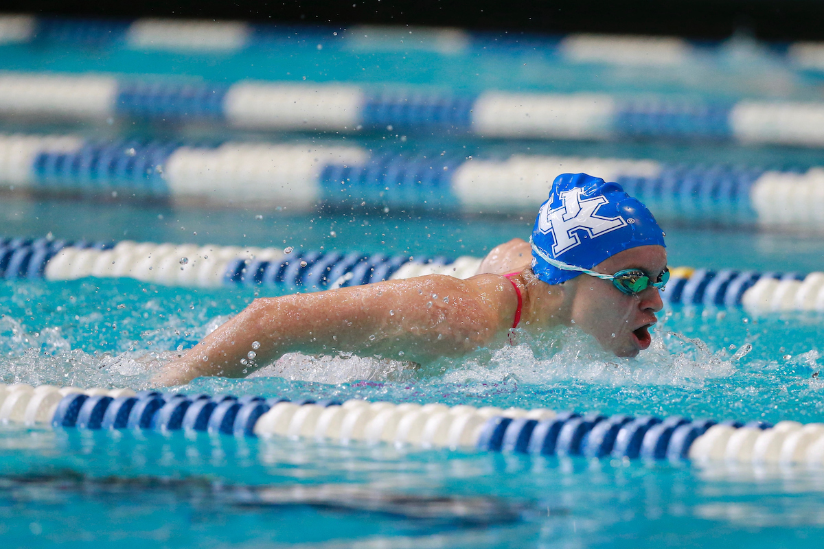 Trinity Ward.

Kentucky Swim & Dive vs. South Carolina & Ohio.

Photo by Noah J. Richter | UK Athletics