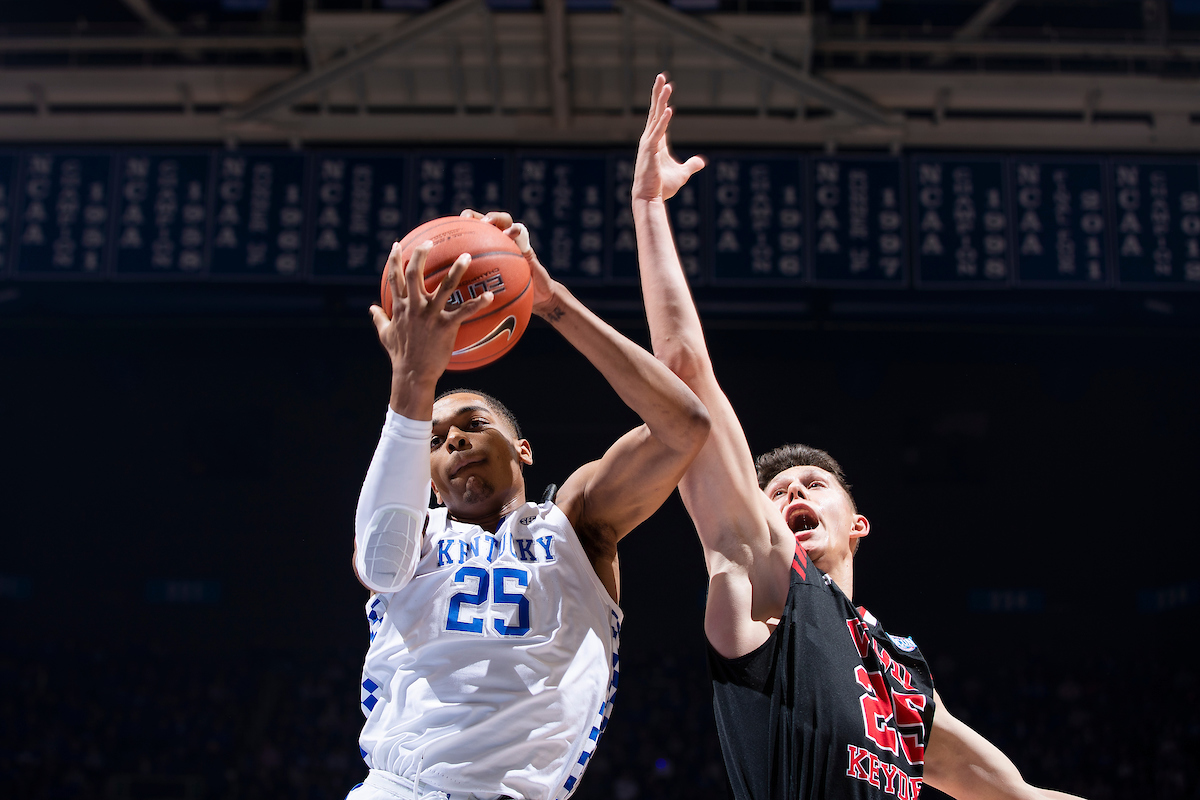 PJ Washington.

UK beats VMI 92-82 at Rupp Arena.

Photo by Chet White | UK Athletics