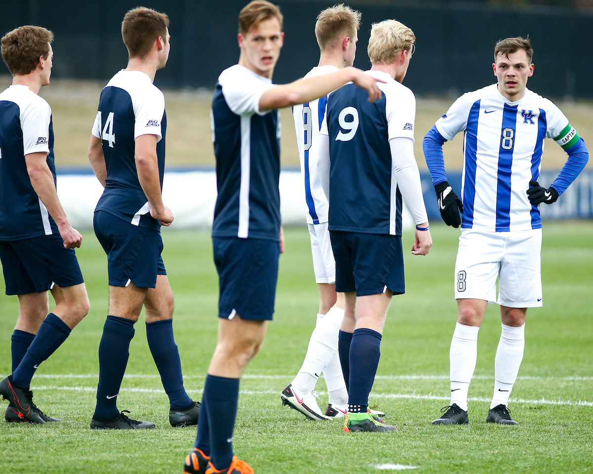 Marcel Meinzer. 

Kentucky beats Xavier 2-1.

Photo by Eddie Justice | UK Athletics