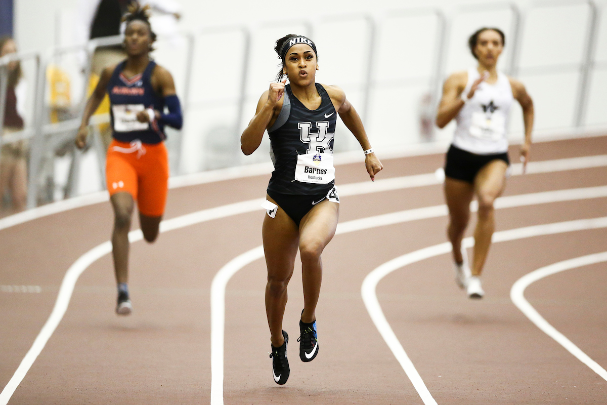 Celera Barnes.

2020 SEC Indoors day one.

Photo by Chet White | UK Athletics