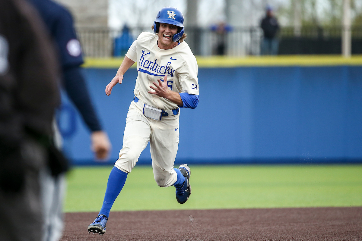 Adam Fogel. 

Kentucky beats Ole Miss 9-2.

Photo by Sarah Caputi | UK Athletics