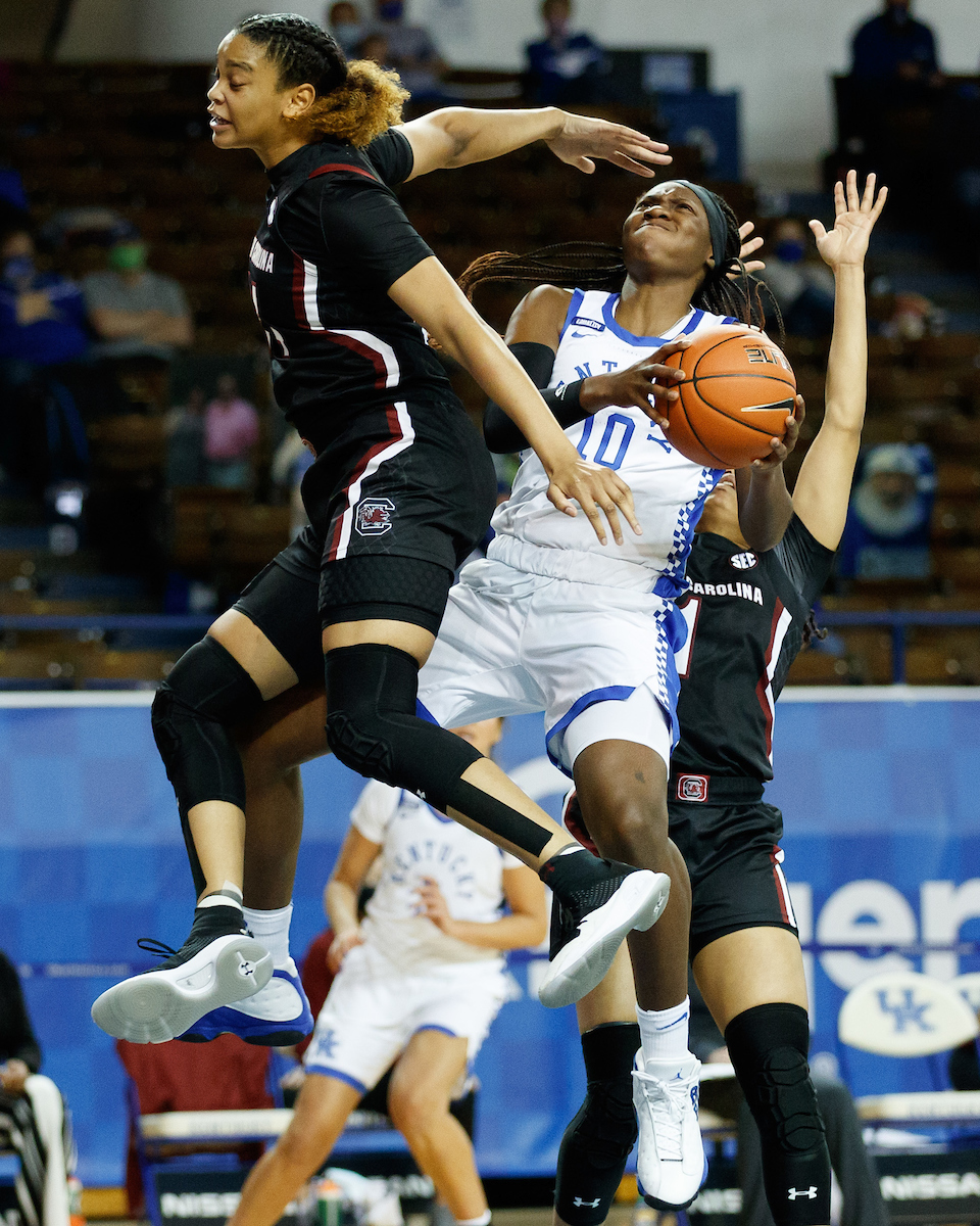 Rhyne Howard.

Kentucky falls to South Carolina 75-70.

Photo by Elliott Hess | UK Athletics