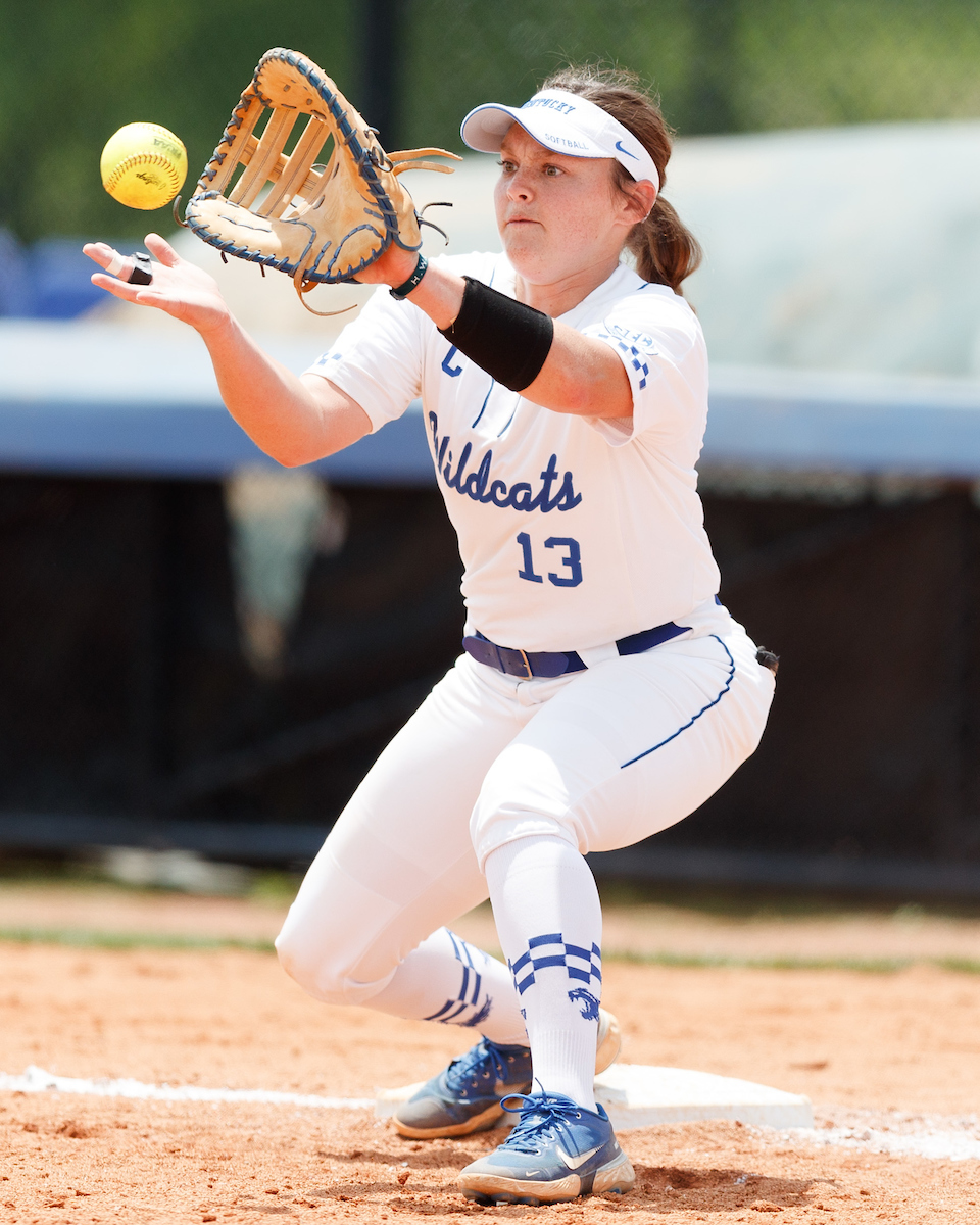 MALLORY PEYTON.

Kentucky falls to Notre Dame, 12-3.

Photo by Elliott Hess | UK Athletics
