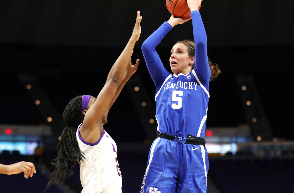 Blair Green

Kentucky Women's Basketball beat LSU 64-60. 

Photo by Britney Howard  | UK Athletics