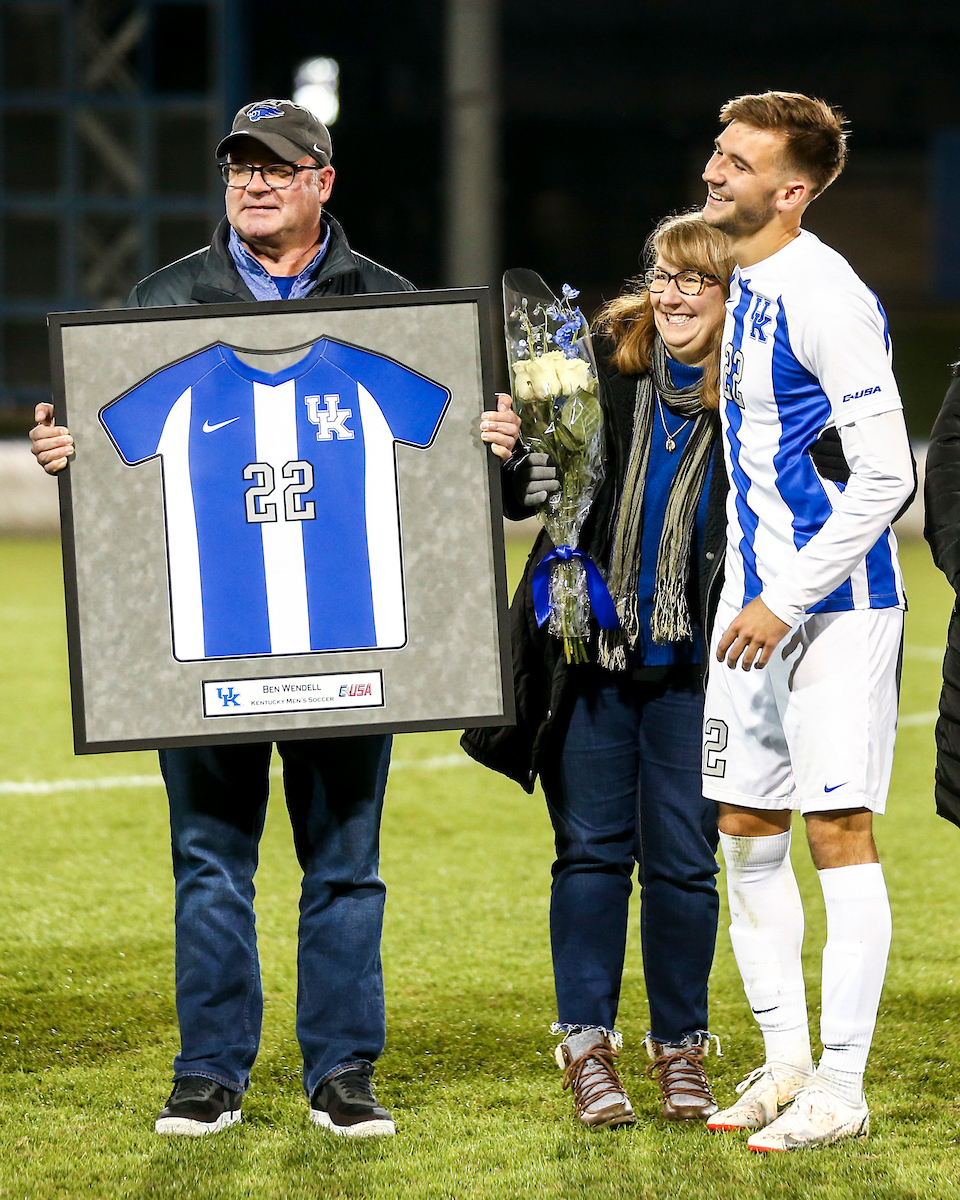 Ben Wendell.

Kentucky MSOC Recognizes 14 Seniors.

Photo by Grace Bradley | UK Athletics