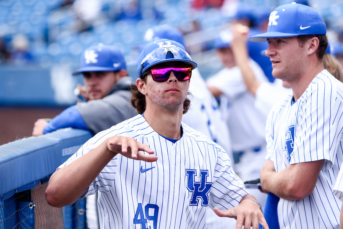 Austin Strickland.

Kentucky defeats Dayton 14 - 3.

Photo by Sarah Caputi | UK Athletics