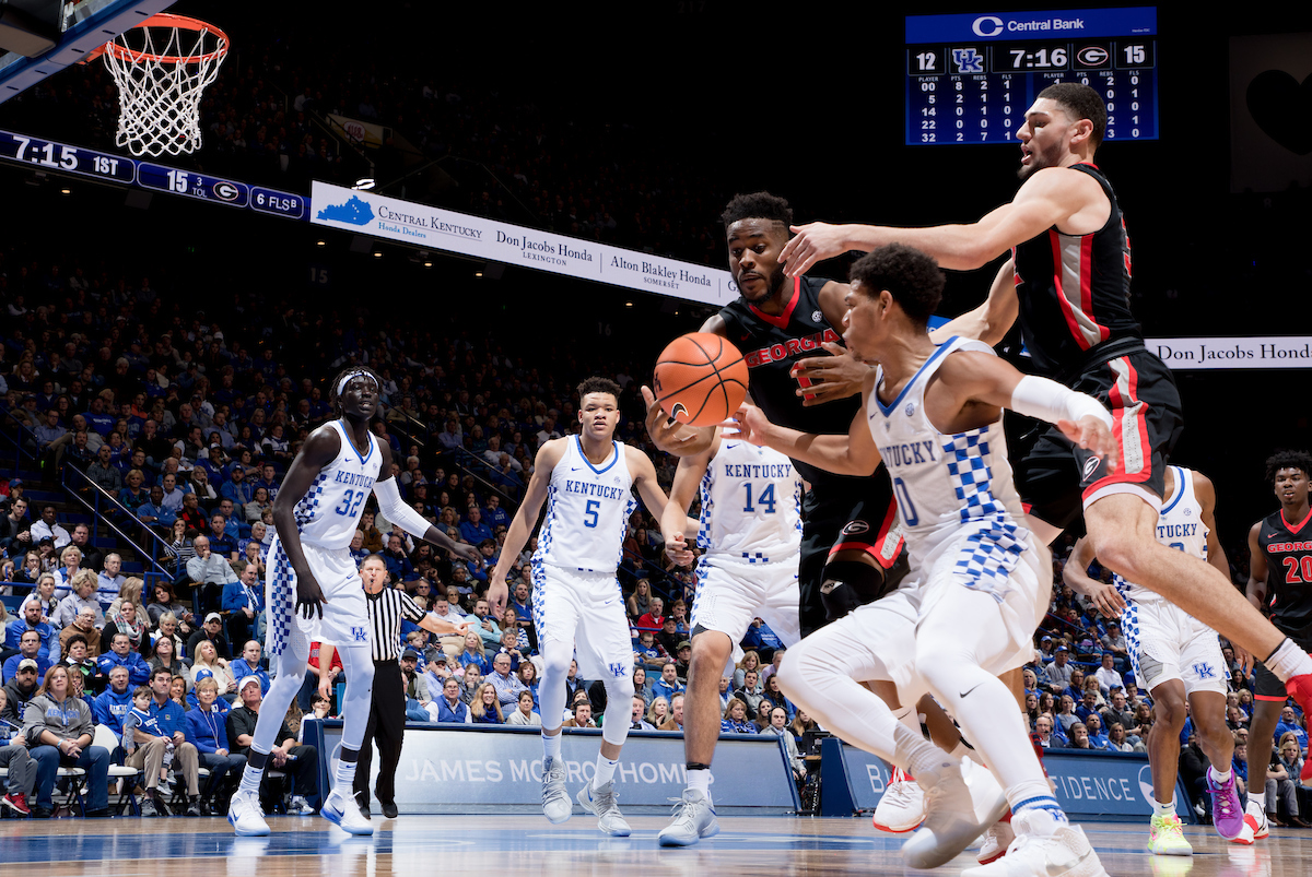 Quade Green.

The University of Kentucky men's basketball team beat Georgia 66-61 on Sunday, December 31, 2017 at Rupp Arena in Lexington, Ky.

Photo by Elliott Hess | UK Athletics