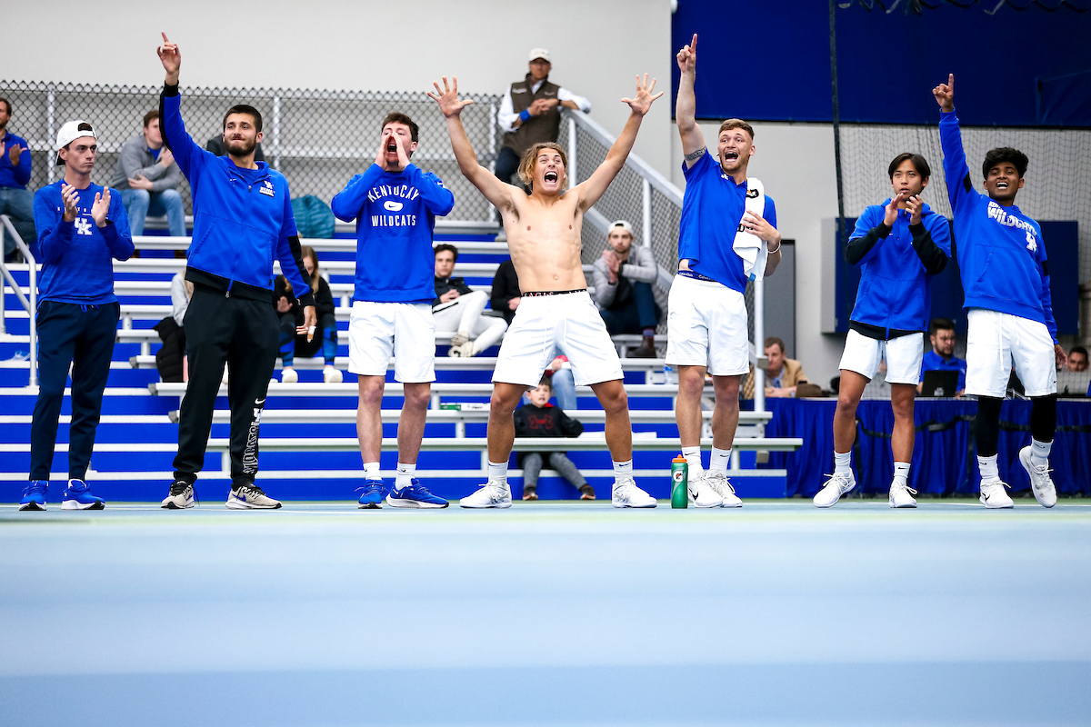 Celebration.

Kentucky defeats Tennessee 4-3.

Photo by Eddie Justice | UK Athletics