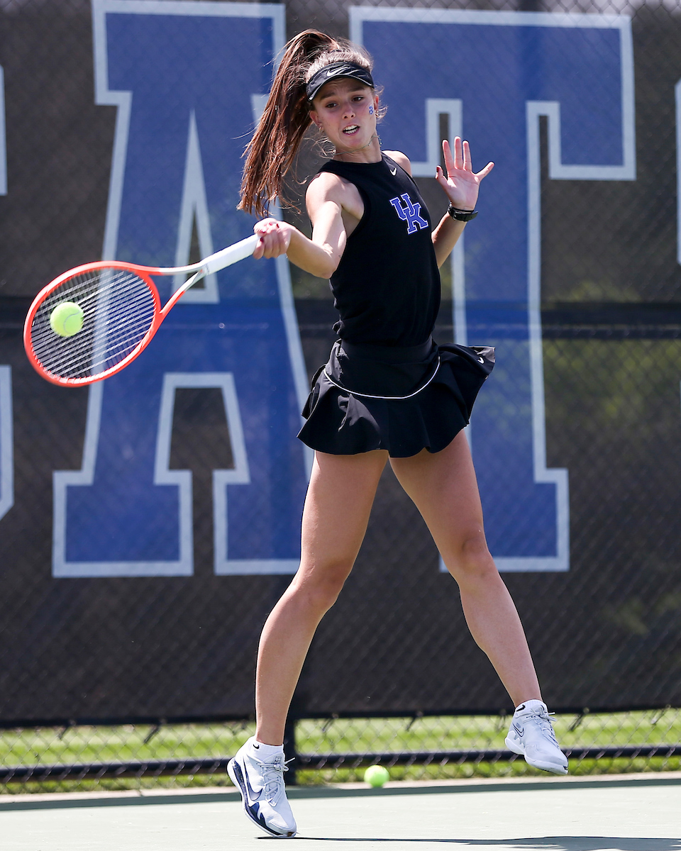 Lidia Gonzalez.

Kentucky loses to Ole Miss 4-0.

Photo by Grace Bradley | UK Athletics