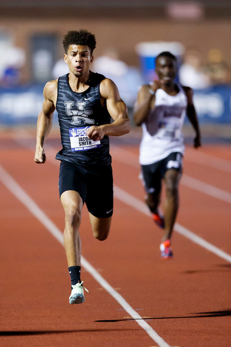 Jacob Smith.

SEC Outdoor Track and Field Championships Day 1.

Photo by Elliott Hess | UK Athletics
