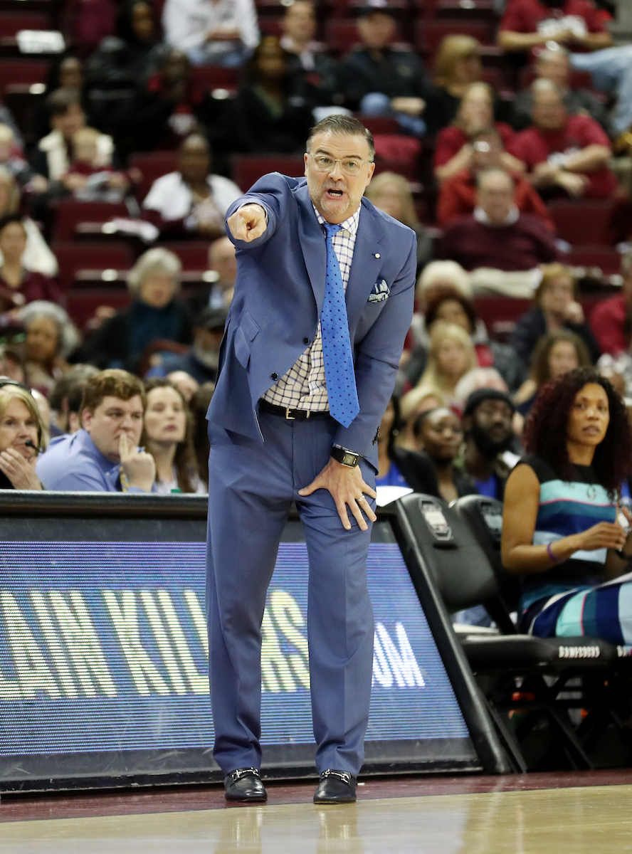 Matthew Mitchell

The UK Women's Basketball team beat South Carolina.
Photo by Britney Howard | UK Athletics