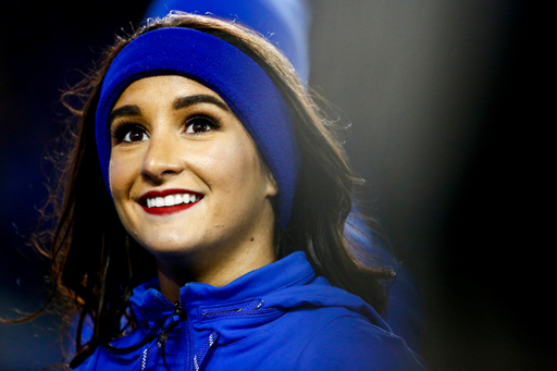 Cheerleader. 

Kentucky falls to Tennessee 17-13. 

Photo by Eddie Justice | UK Athletics