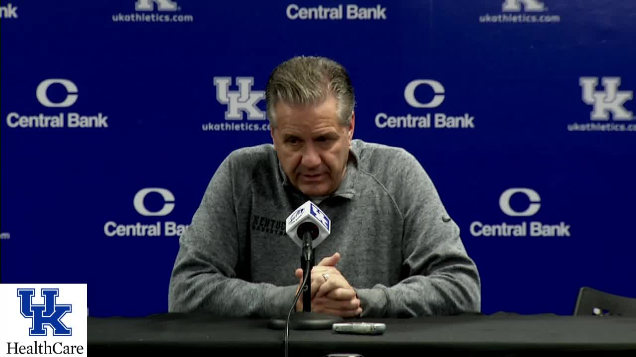 MBB: Coach Calipari - Weekly Press Conference