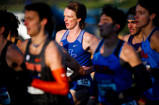 Patrick Schaefer.

2019 SEC Cross Country Championships.

Photo by Isaac Janssen | UK Athletics