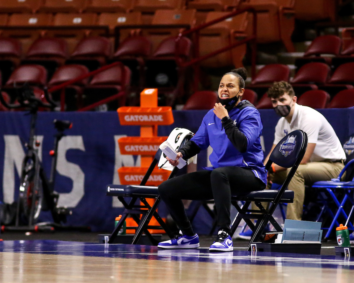 Amber Smith. 

Kentucky loses to Georgia 78-66 at the SEC Tournament. 

Photo by Eddie Justice | UK Athletics
