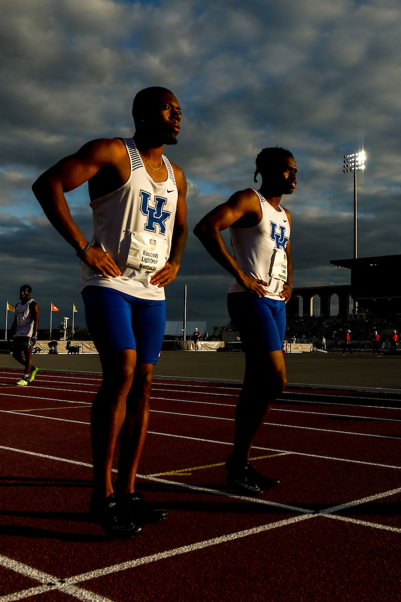 Kennedy Lightner. Lance Lang.

Day one of the 2021 SEC Track and Field Outdoor Championships.

Photo by Chet White | UK Athletics