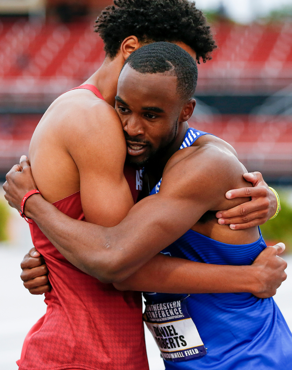 Daniel Roberts. 

Day three of the 2019 SEC Outdoor Track and Field Championships.
