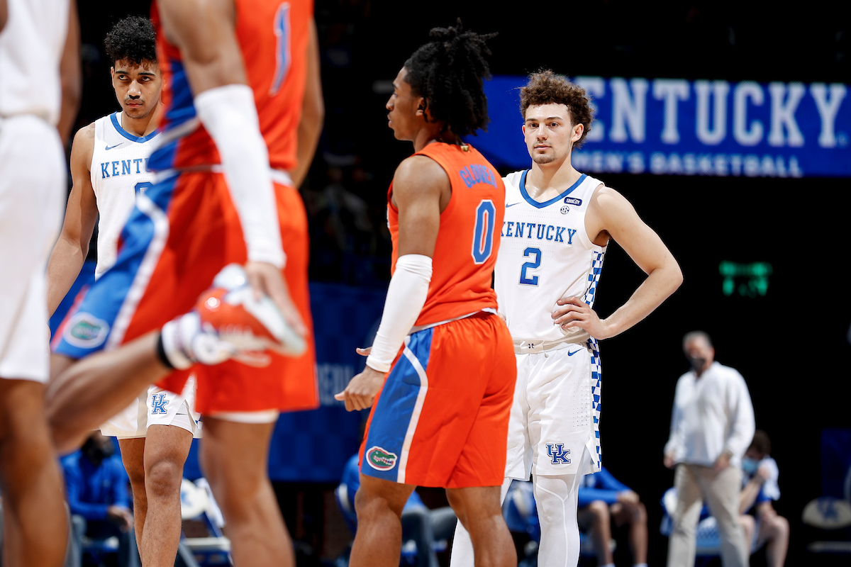 Jacob Toppin. Devin Askew.

UK loses to Florida 71-67.

Photo by Chet White | UK Athletics
