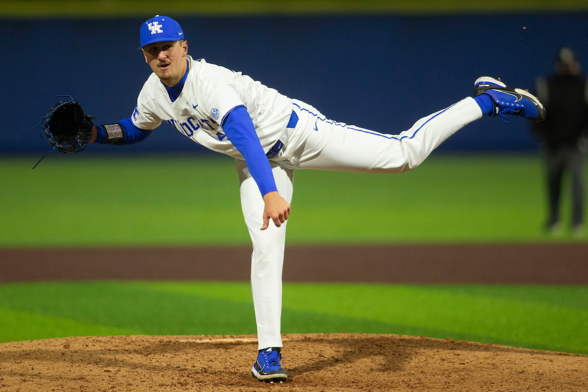 Jackson Nove.

Kentucky defeats Western Michigan 14-3.

Photo by Tommy Quarles | UK Athletics