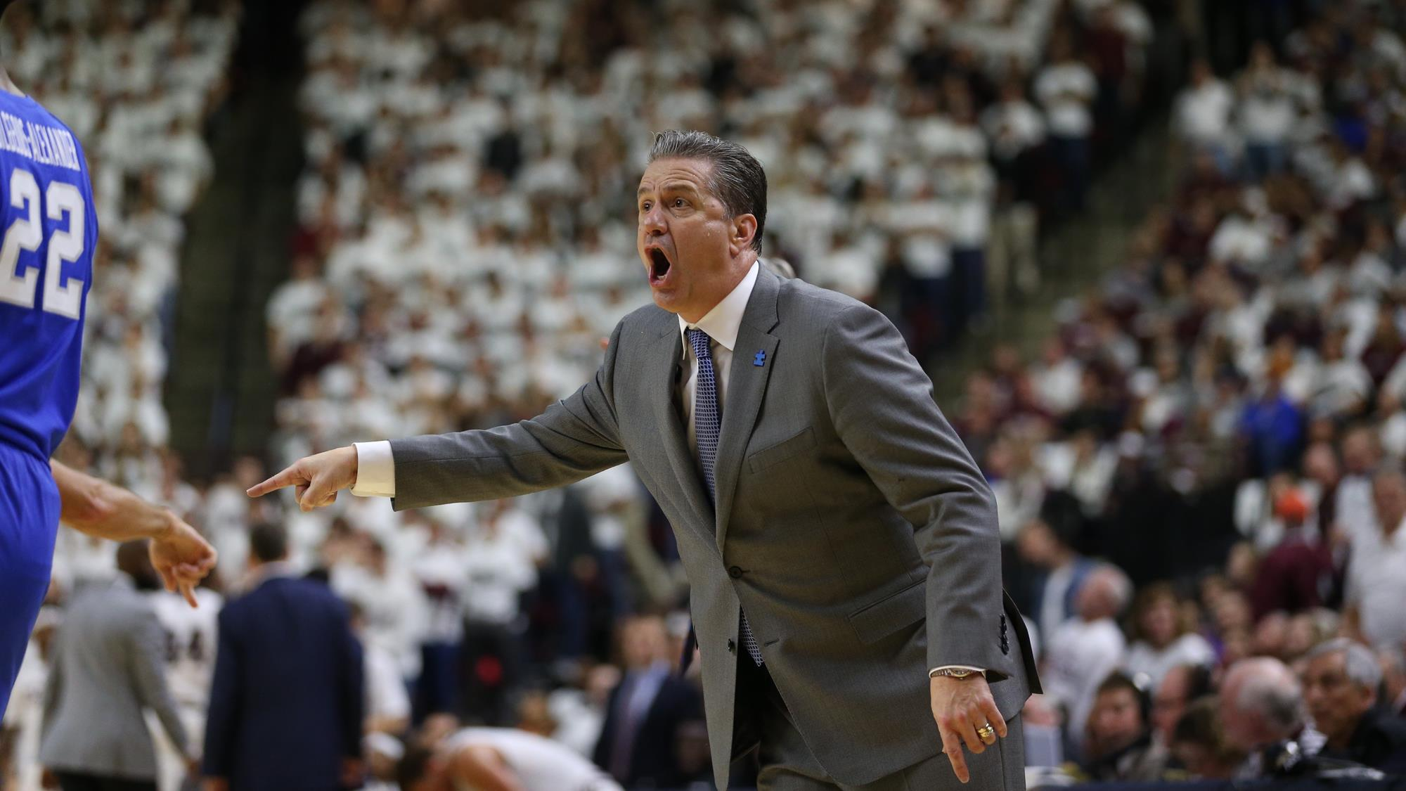 ‘I’m Not Cracking’: Calipari Resolute in Defeat