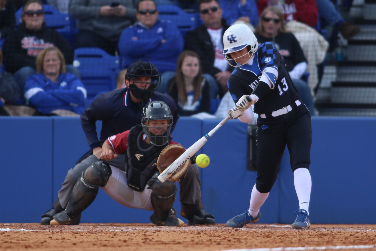 Mallory Peyton.

The University of Kentucky softball team beat Alabama 11-6 on Saturday, March 31st, 2018, at John Cropp Stadium in Lexington, Ky.

Photo by Quinn Foster I UK Athletics