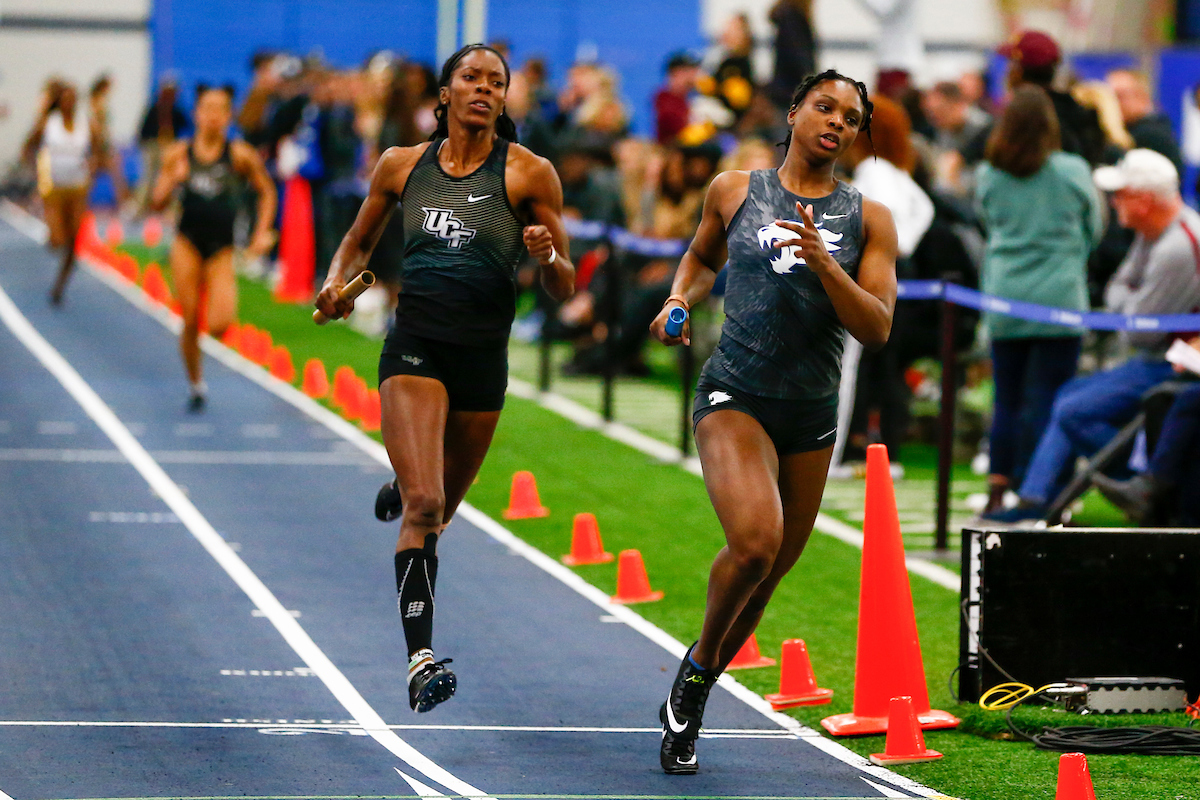 Bolce, Lucas, Lacy. 

Day one of the Rod McCravy Memorial. 

Photo By Barry Westerman | UK Athletics