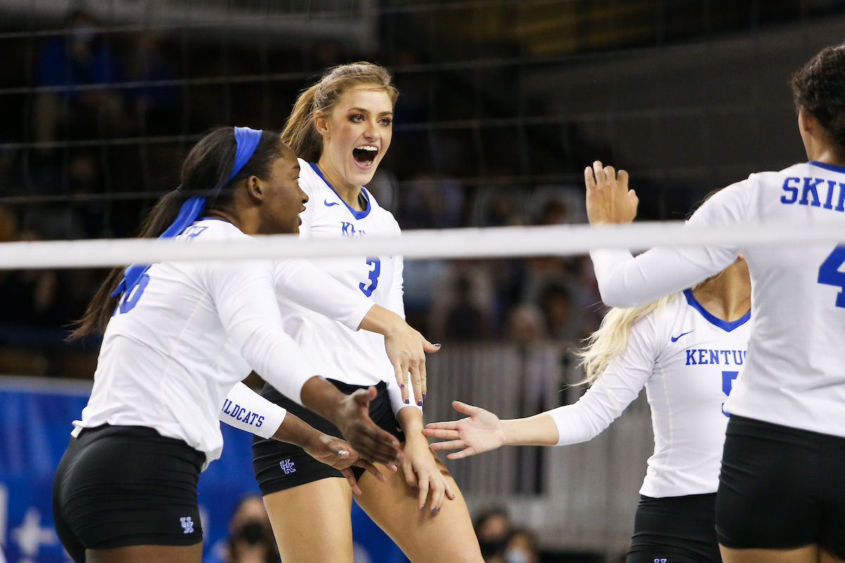 Madison Lilley.

Kentucky sweeps LSU 3-0.

Photo by Hannah Phillips | UK Athletics