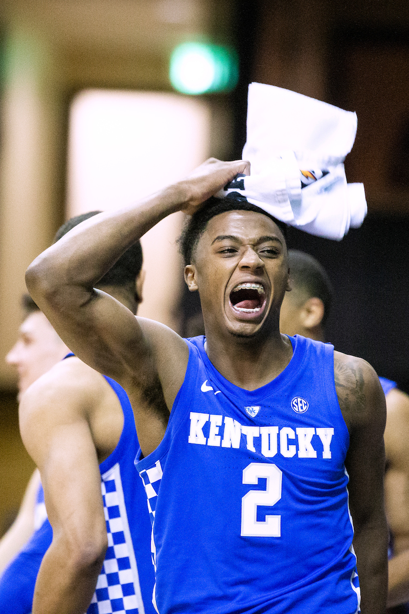 Ashton Hagans.

Kentucky beat Vanderbilt 87-52 on Tuesday, January 29, 2019, at Memorial Gym in Nashville, TN.

Photo by Chet White| UK Athletics