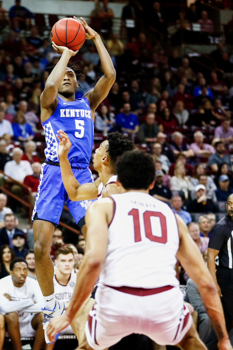 Immanuel Quickley.

Kentucky falls to South Carolina, 81-78.


Photo by Chet White | UK Athletics