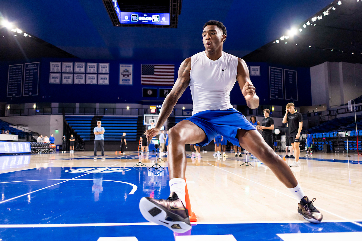 Men’s Basketball Pro Day Testing Photo Gallery – UK Athletics