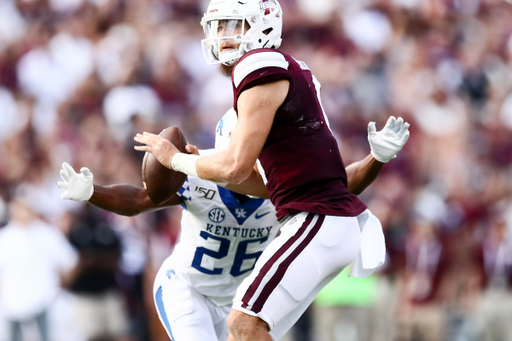 BRANDIN ECHOLS.

Kentucky falls to Mississippi State, 28-13.

Photo by Elliott Hess | UK Athletics