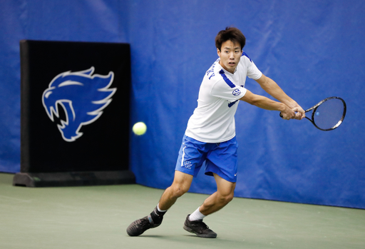 RYOTARO MATSUMURA.

The University of Kentucky mens tennis team beats Vanderbilt Sunday, April 8, 2018, at the Boone Tennis Center in Lexington, KY.

Photo by Elliott Hess | UK Athletics