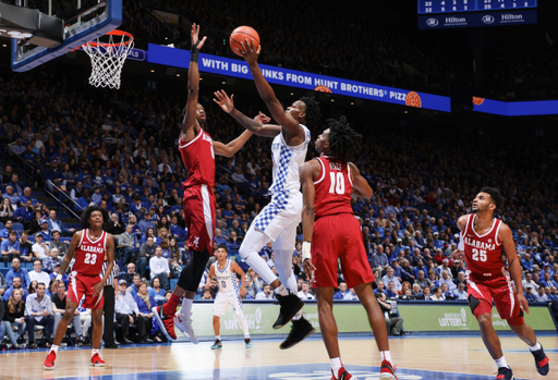 Jarred Vanderbilt.

The University of Kentucky men's basketball team beats Alabama 81-71, on Saturday, February 17, 2018 at Rupp Arena in Lexington, Ky.

Photo by Elliott Hess | UK Athletics