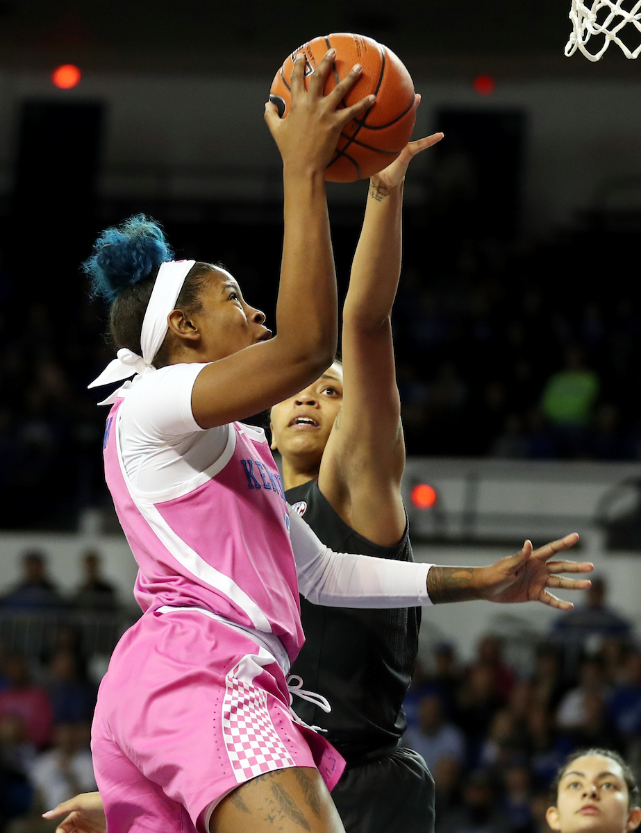KeKe McKinney

The UK Women's Basketball team beat Arkansas.
Photo by Britney Howard | UK Athletics