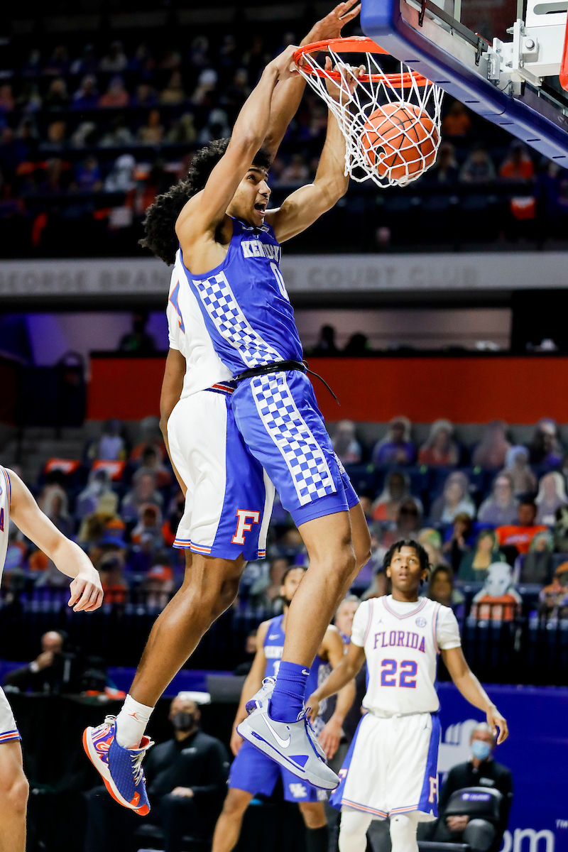 Jacob Toppin.

Kentucky beat Florida 76-58 at the O’Connell Center in Gainesville, Fla.

Photo by Chet White | UK Athletics